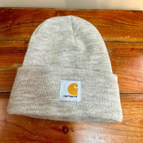 Carhartt Other - Carhartt Men's Knit Cuffed Beanie Heather Gray Watch Hat